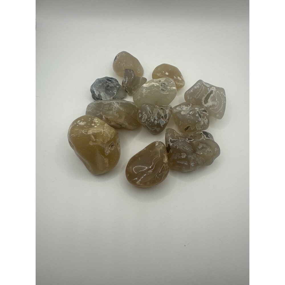 Polished Natural Agate Stones Assorted Colors & Patterns
